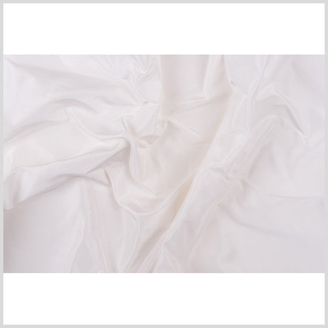 Premier White Heavy 100% Silk Taffeta