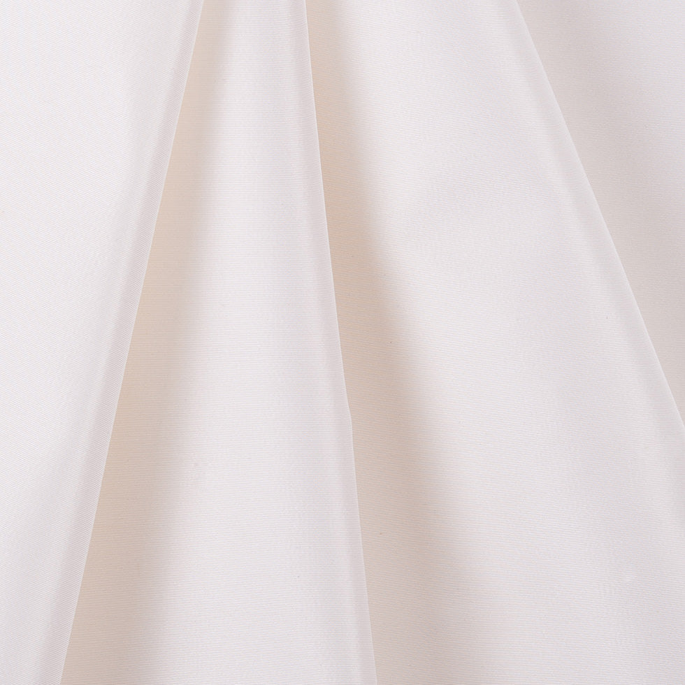 Premier White Heavy 100% Silk Taffeta