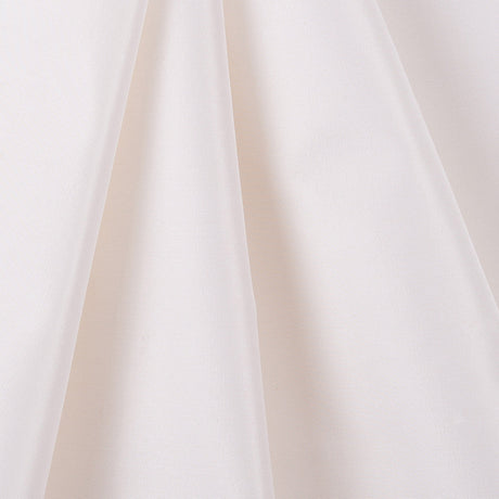 Premier White Heavy 100% Silk Taffeta