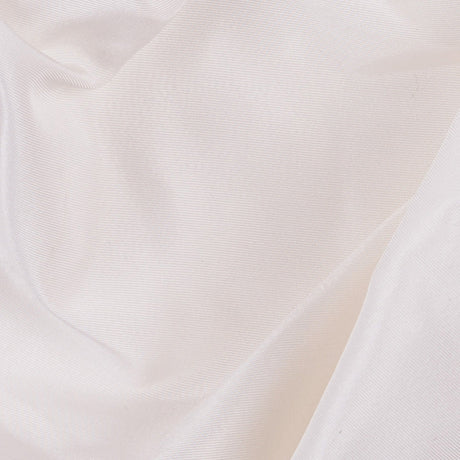 Premier White Heavy 100% Silk Taffeta