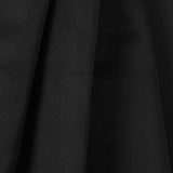 Premier Black 100% Silk Double Face Duchesse Satin
