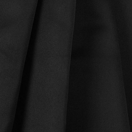 Premier Black 100% Silk Double Face Duchesse Satin
