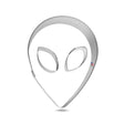 Alien Head With Eyes Cookie Cutter 3 Pc Set B1245