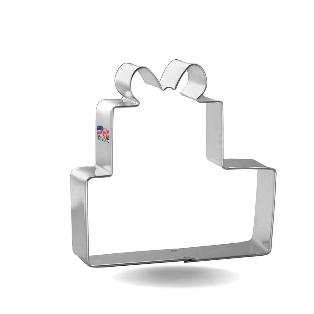 Stacked Gift Boxes Cookie Cutter 3.75 in B1173