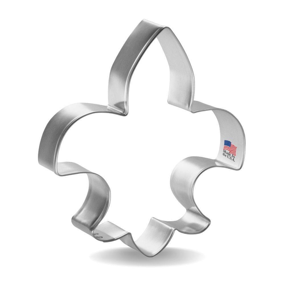 Fleur De Lis Cookie Cutter 4.25 in B1190
