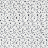 White/Navy Paisley Combed Cotton Sateen