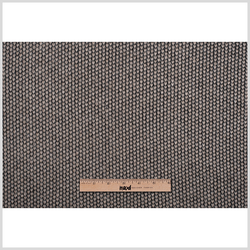 Herno Taupe Knit Wool Coating