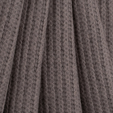 Herno Tan Knit Wool Blend Coating