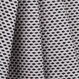 Prabal Gurung Black/White Polka Dotted Acrylic Woven