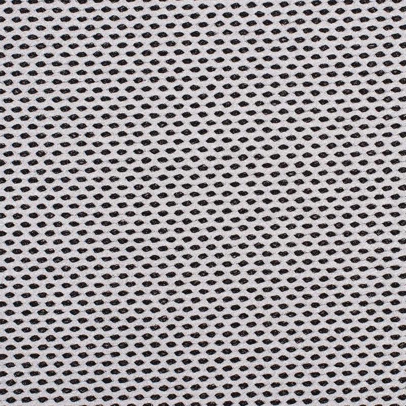 Prabal Gurung Black/White Polka Dotted Acrylic Woven