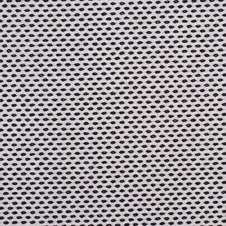 Prabal Gurung Black/White Polka Dotted Acrylic Woven