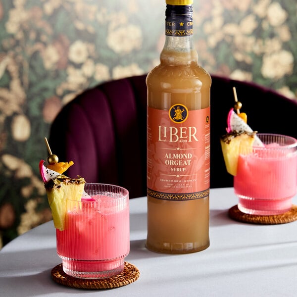 Liber & Co Almond Orgeat Syrup 750 mL - 6/Case
