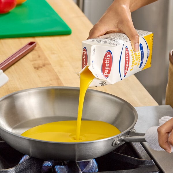 Papetti's Liquid Egg Yolk 2 lb. - 15/Case