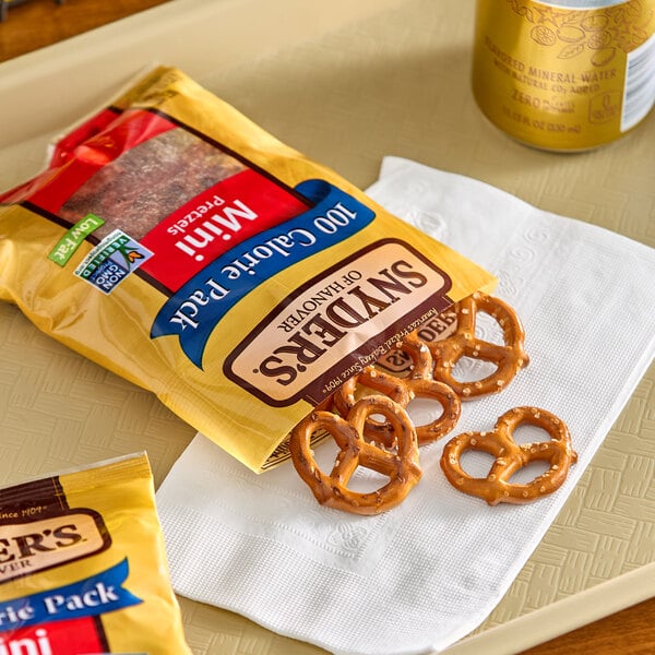 Snyder's of Hanover Mini Pretzels 0.92 oz. - 88/Case