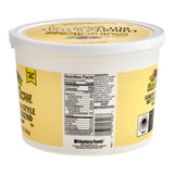 SunGlow European-Style Whipped Butter Blend Margarine Tub 5 lb. - 4/Case