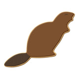 Beaver Cookie Cutter 4 in B1175