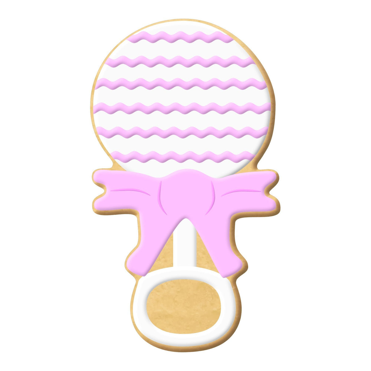 Baby Rattle Cookie Cutter 4" B1262