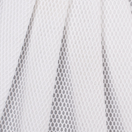 White Birdseye Pique Polyester Mesh