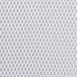 White Birdseye Pique Polyester Mesh