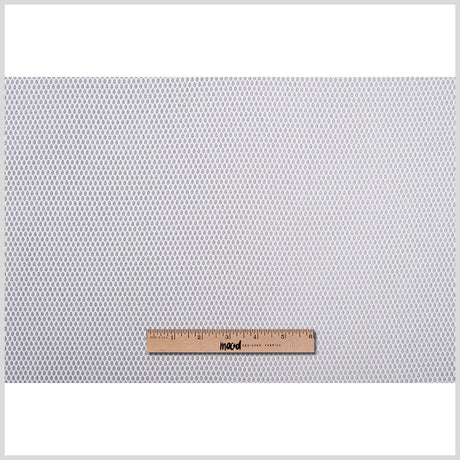 White Birdseye Pique Polyester Mesh
