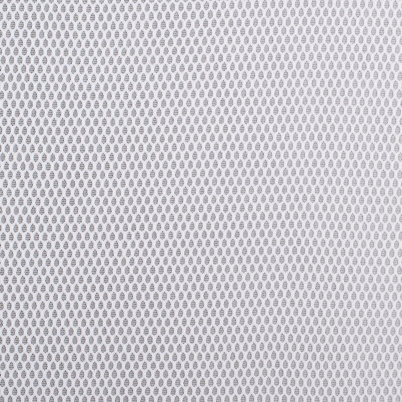White Birdseye Pique Polyester Mesh