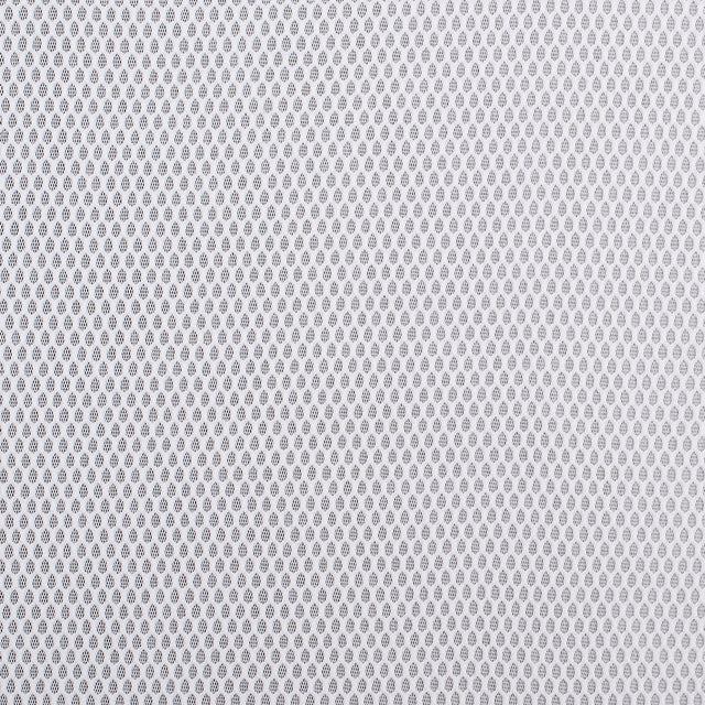 White Birdseye Pique Polyester Mesh