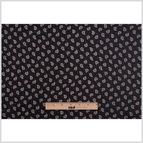 Jason Wu Black/Taupe Paisley Silk Chiffon