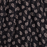 Jason Wu Black/Taupe Paisley Silk Chiffon