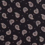 Jason Wu Black/Taupe Paisley Silk Chiffon