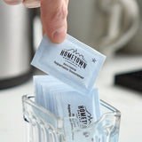 Hometown Provisions Blue Aspartame Sugar Substitute Packet 1 Gram - 2,000/Case