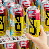 C4 Energy Hawaiian Punch Fruit Juicy Red Energy Drink 16 fl. oz. Can - 12/Case