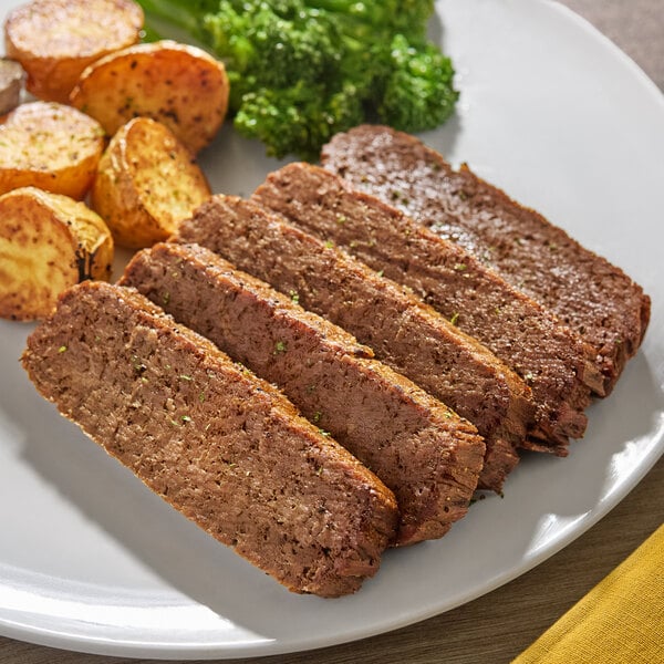 Chunk Foods Plant-Based Vegan Steak Slab 1.5 lb. - 4/Case
