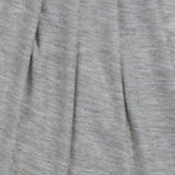 Heathered Gray Stretch Viscose Jersey