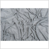 Heathered Gray Stretch Viscose Jersey