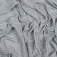 Heathered Gray Stretch Viscose Jersey