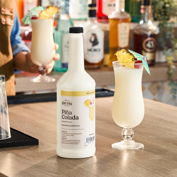 Hometown Provisions Pina Colada Mix 1 Liter - 6/Case
