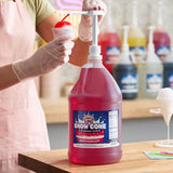 Carnival King 1 Gallon Watermelon Snow Cone Syrup - 4/Case