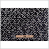 Black/Navy Metallic Polyester Jacquard