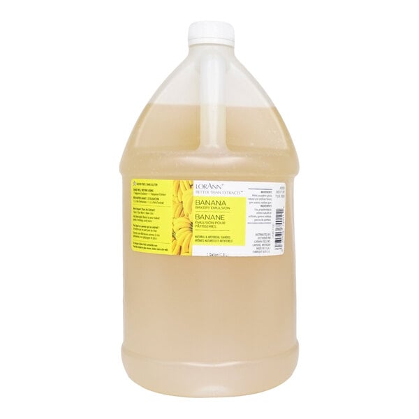 LorAnn Oils 1 Gallon Banana Bakery Emulsion