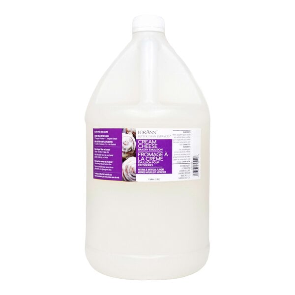 LorAnn Oils 1 Gallon Cream Cheese Bakery Emulsion