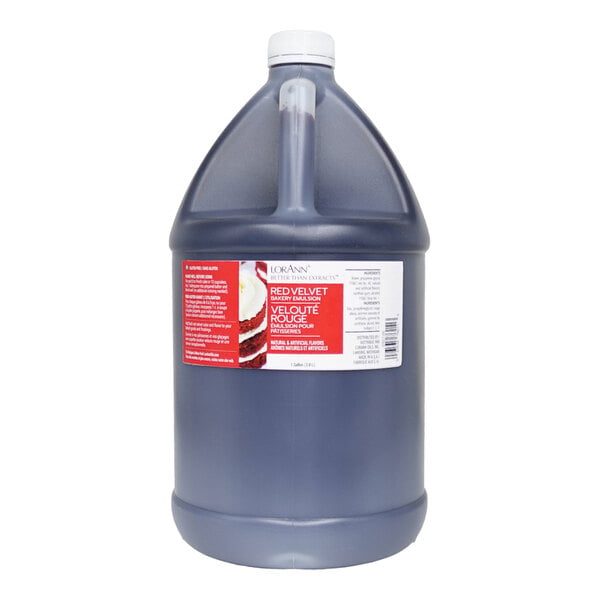 LorAnn Oils 1 Gallon Red Velvet Bakery Emulsion