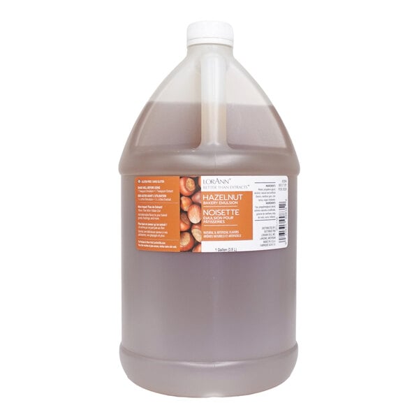 LorAnn Oils 1 Gallon Hazelnut Bakery Emulsion