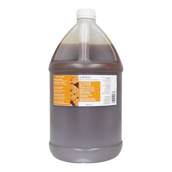 LorAnn Oils 1 Gallon Cookie Butter Bakery Emulsion