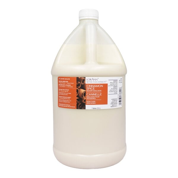 LorAnn Oils 1 Gallon Cinnamon Spice Bakery Emulsion