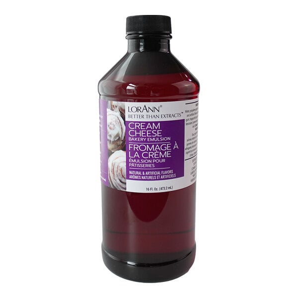 LorAnn Oils 16 fl. oz. Cream Cheese Bakery Emulsion