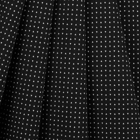 Turtledove/Black Geometric Stretch Cotton Jacquard