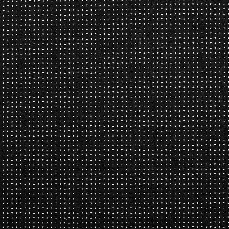 Turtledove/Black Geometric Stretch Cotton Jacquard