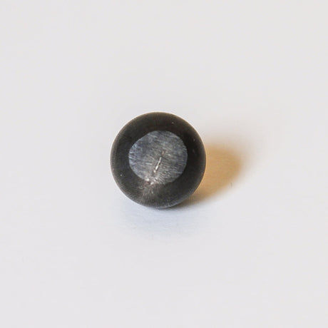 Dark Brown Horn Shank-Back Button - 20L/12.5mm