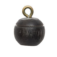 Dark Brown Horn Shank-Back Button - 20L/12.5mm
