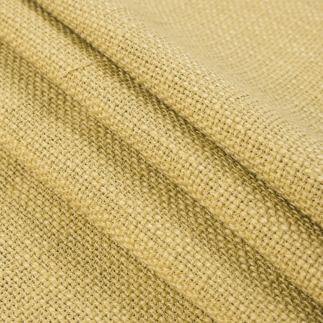 Dusky Citron Textural Cotton Woven